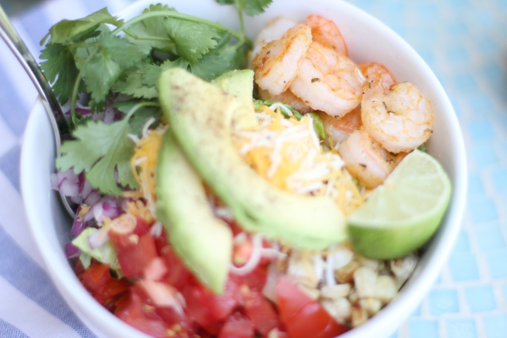 Shrimp Burrito Bowl 