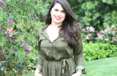 Metallic Midi Shirtdress